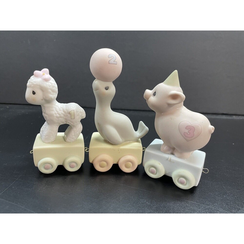 Enesco Precious Moments Birthday Series Lot Of Three